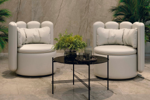 Керамогранит Atlas Concorde Forte dei Marmi  Lilac Lappato (80x160x0,9) арт. 610015000663 лаппатированный